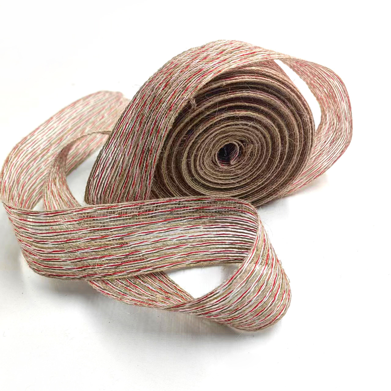Webbing Diy Decorative Bow Christmas Handmade Fishing Line Packaging Hemp Fishline Ribbon