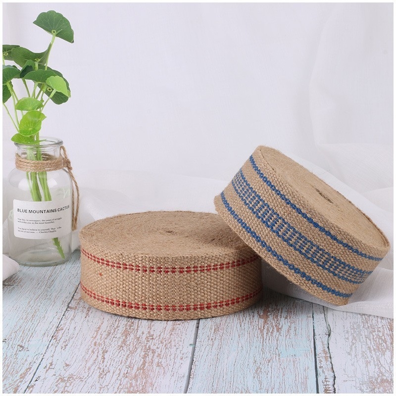 Customized Size Webbing and Rope Accessories Made from Natural Jute by Manufacturers