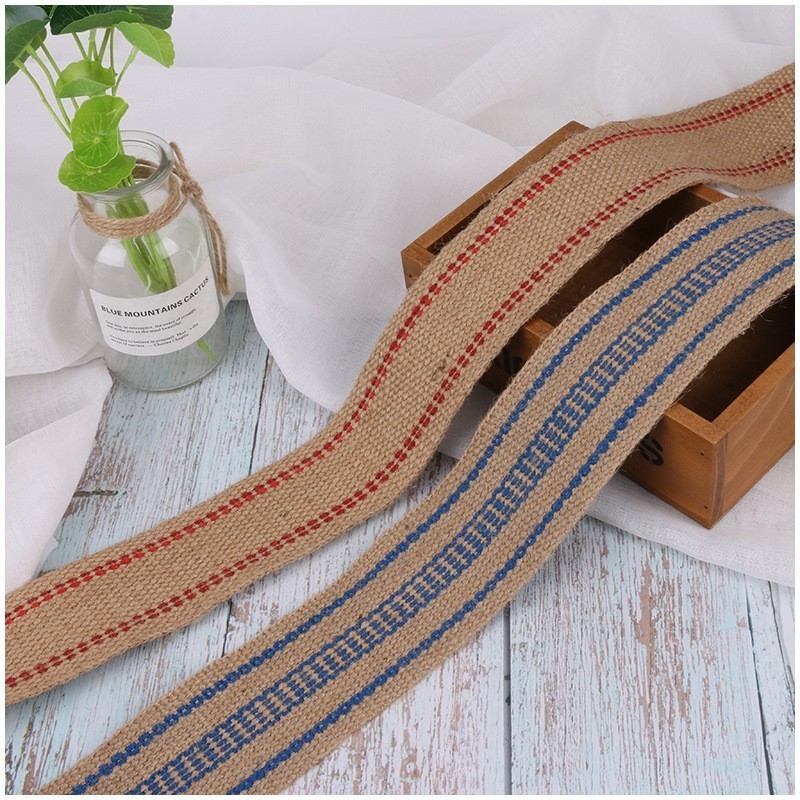 Customized Size Webbing and Rope Accessories Made from Natural Jute by Manufacturers