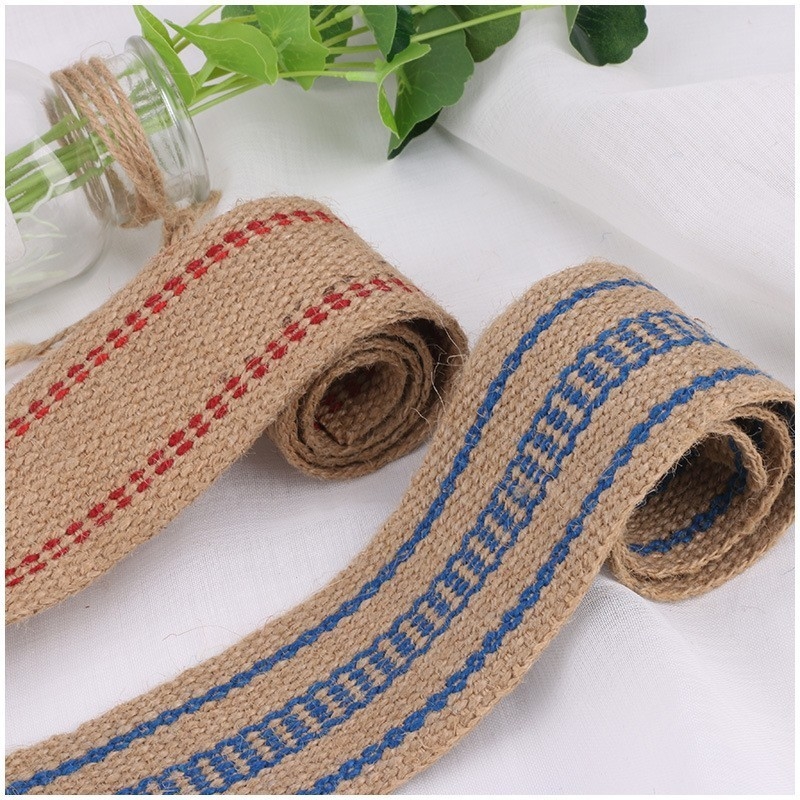 Customized Size Webbing and Rope Accessories Made from Natural Jute by Manufacturers