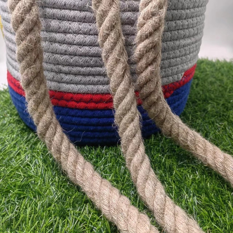 Jute Rope Decorative Rope and Directly Sold by Manufacturers for Bag Applications 2
