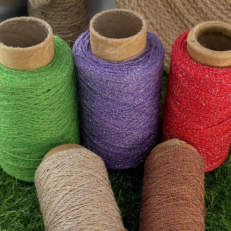 7 Days Sample Order Lead Time for Cross Boundary Color Jute Rope Christmas Decoration
