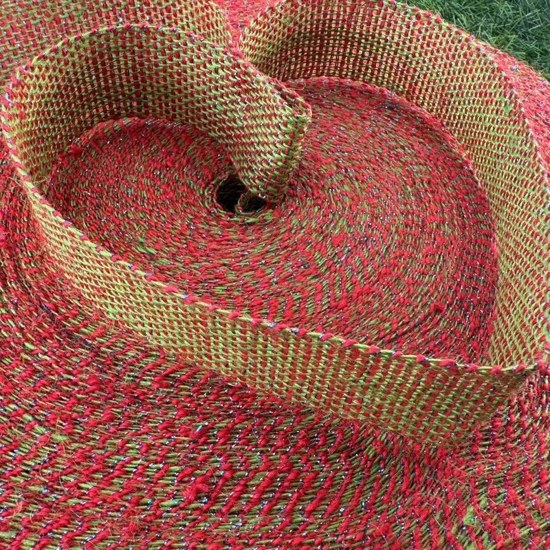 Directly Supply 100% Jute Christmas Decoration Jute Ribbon for Garment