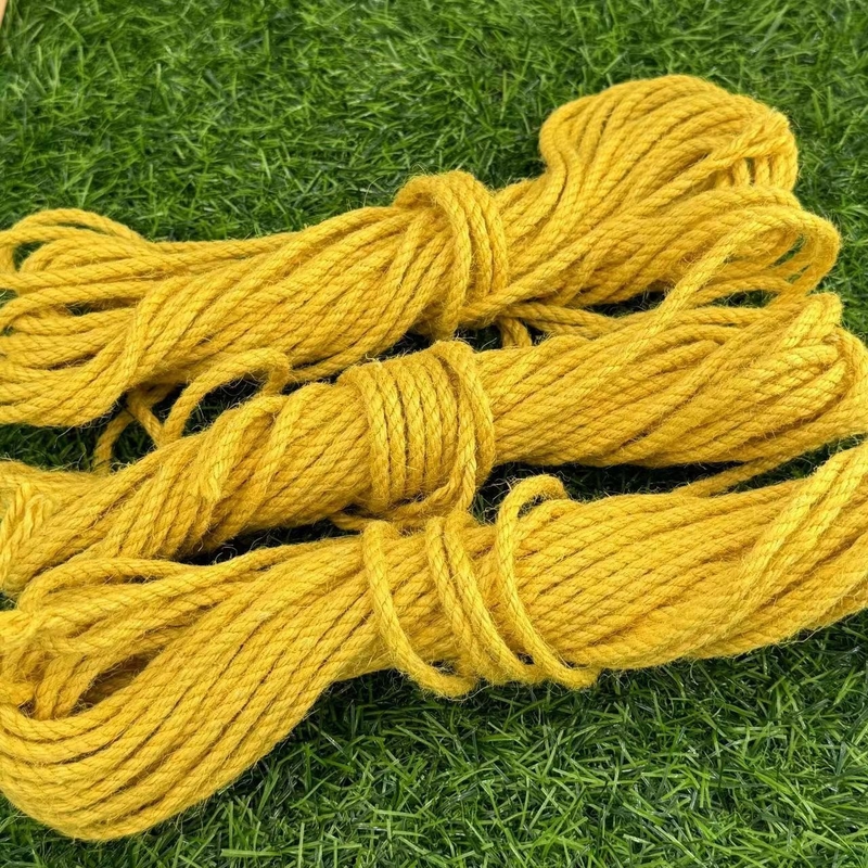 Custom Color Strong Twisted Jute Fiber Rope for Custom Requirement