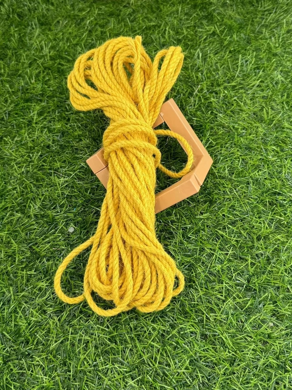 High Tensile Strength Jute Rope 's Yellow Multi-strand Cords with 30 Years Experience