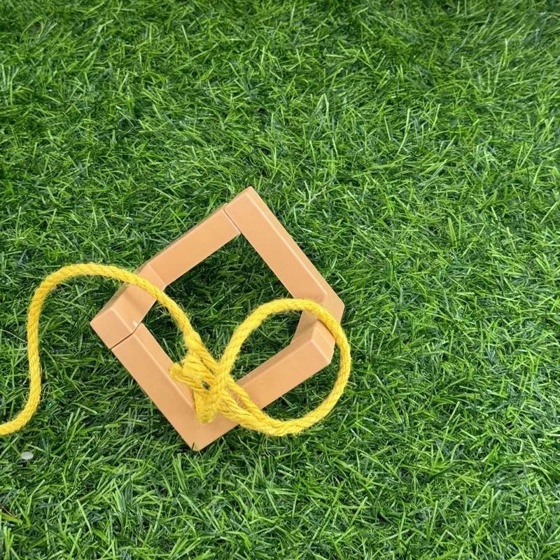 High Tensile Strength Jute Rope 's Yellow Multi-strand Cords with 30 Years Experience