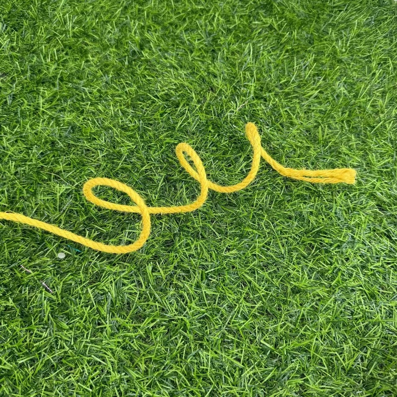 High Tensile Strength Jute Rope 's Yellow Multi-strand Cords with 30 Years Experience