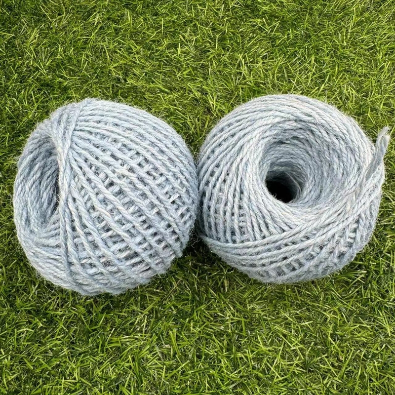 Pure Natural Color Jute Rope Customized Eco-friendly Protection and Gift Decoration