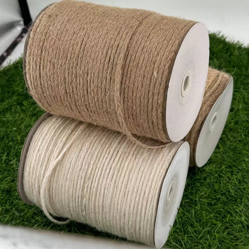 Pure Natural Jute Rope Cords for Eco-Friendly Packaging and Binding Applications