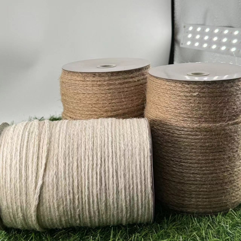 Pure Natural Jute Rope Cords for Eco-Friendly Packaging and Binding Applications