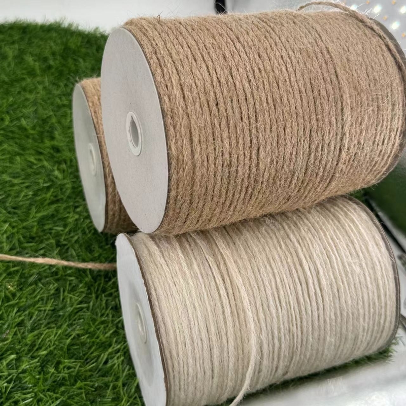 Pure Natural Jute Rope Cords for Eco-Friendly Packaging and Binding Applications