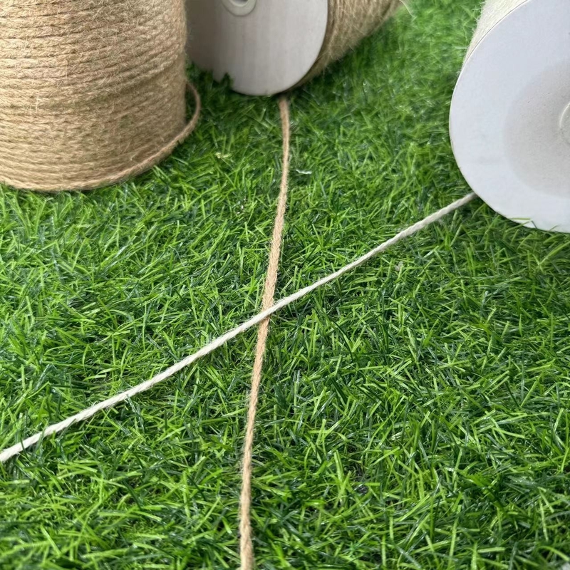 Pure Natural Jute Rope Cords for Eco-Friendly Packaging and Binding Applications
