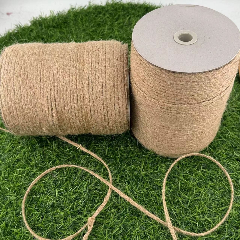 Pure Natural Jute Rope Cords for Eco-Friendly Packaging and Binding Applications