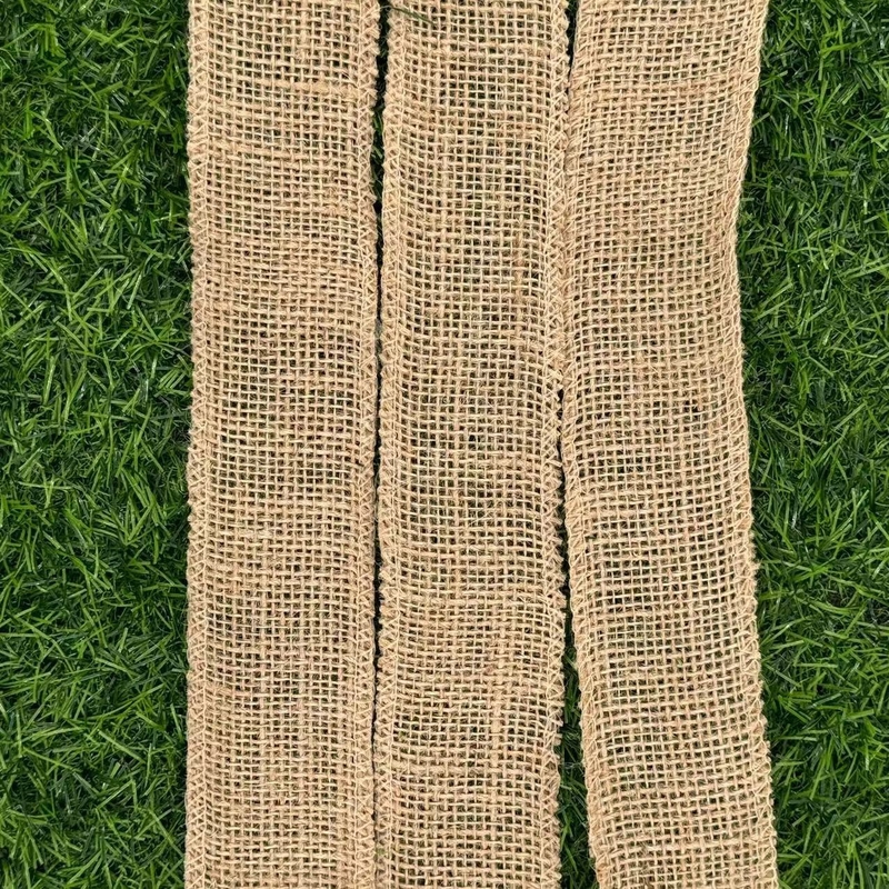 Comfortable Jute Mesh Ribbon for Sustainable Home Decor Natural and Eco-friendly